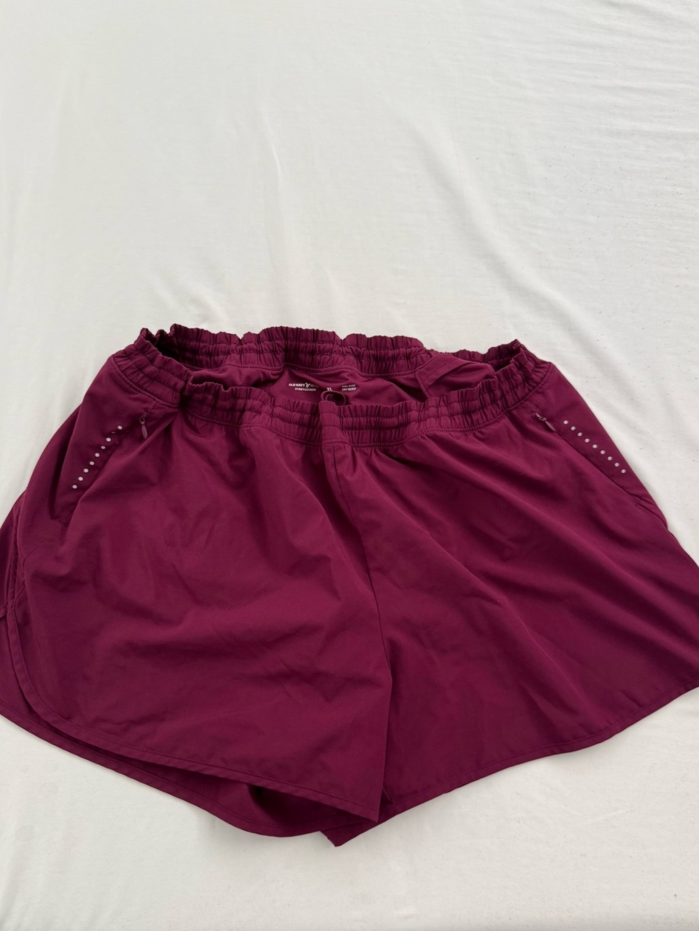 Old Navy Women's Athletic Shorts in Berry